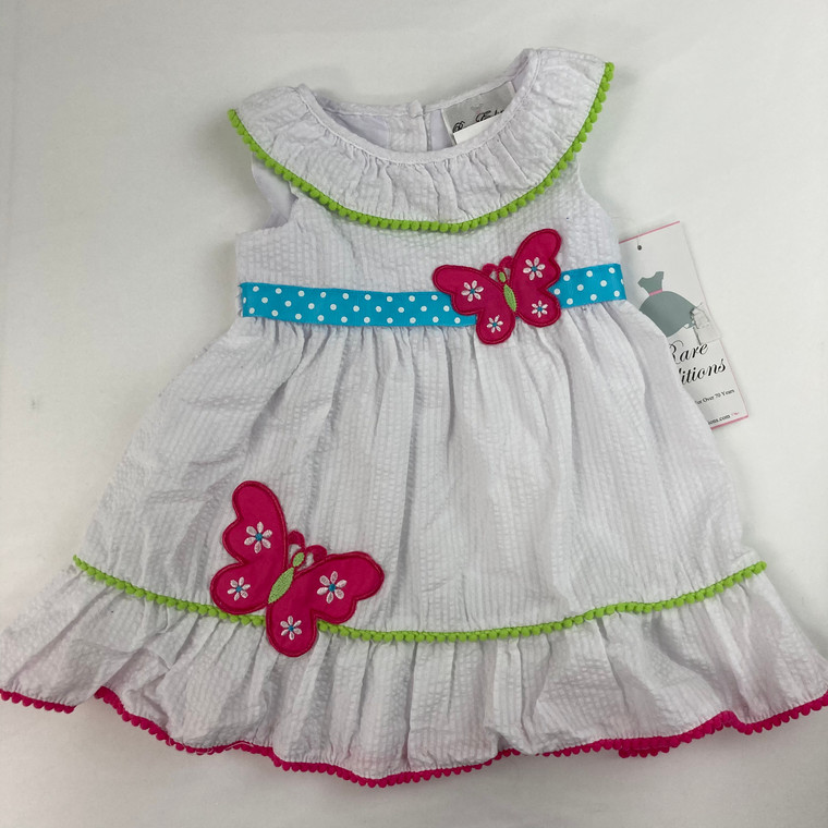 Rare Editions Butterfly Dress 18 mth