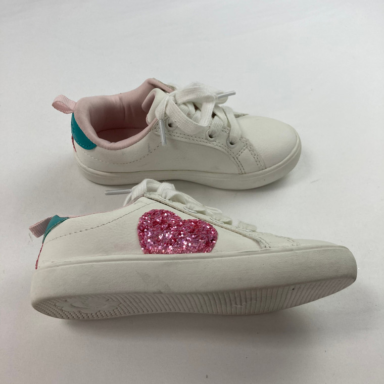 Carters Glitter Heart Sneakers 9