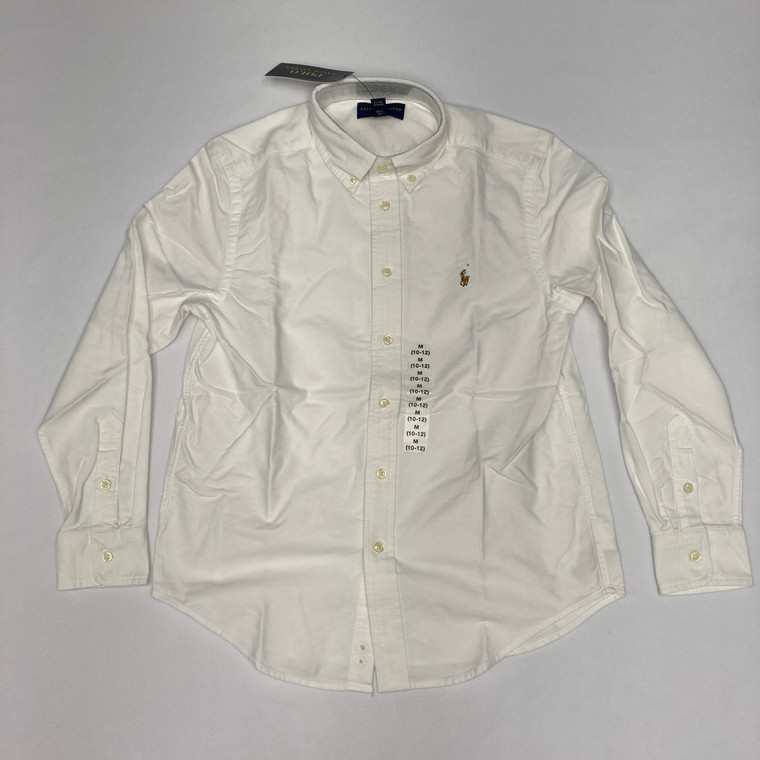 Ralph Lauren Embroidered Logo Button-up Medium