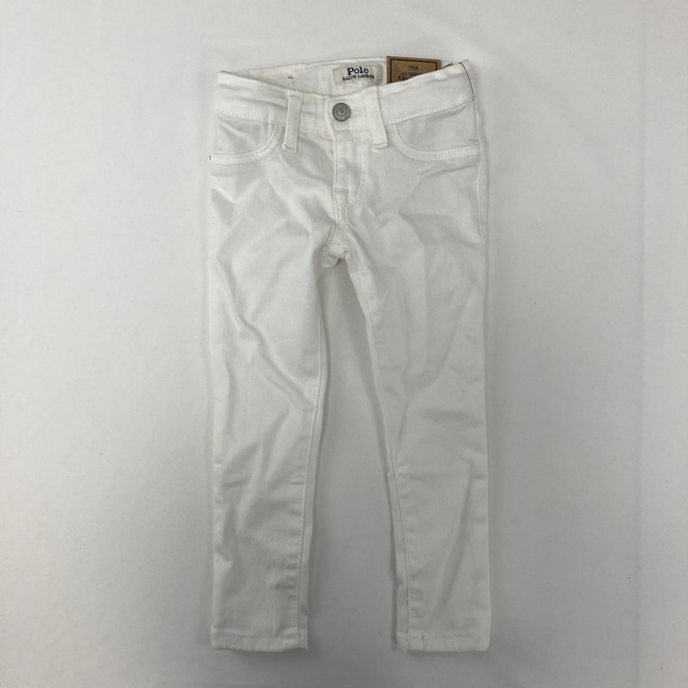 Ralph Lauren White Denim Pants 3T