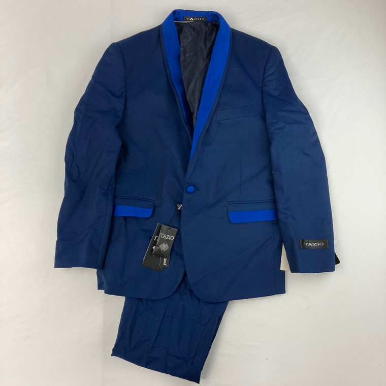 Tazio Navy 2-pc Suit Set 12 yr