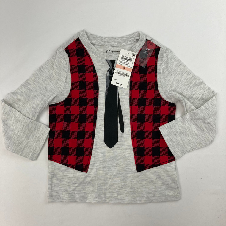 First Impressions Rock Tie Tee 2T