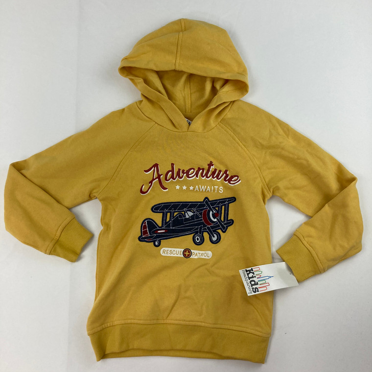 Kids Headquarters Adventure Plane Hoodie 7 yr