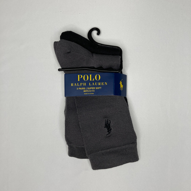Ralph Lauren Solid Socks 2-pk Size 8-9.5