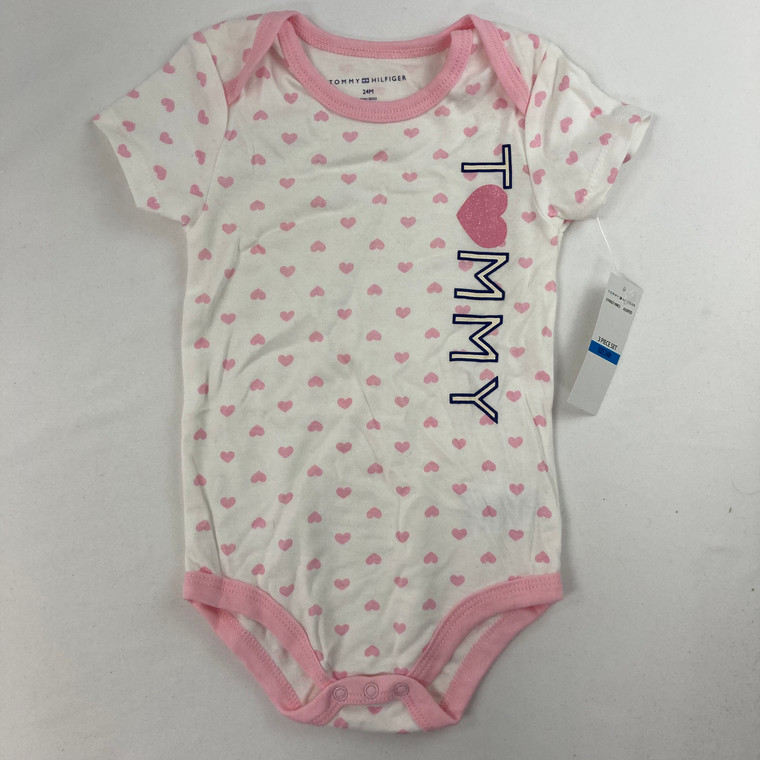 Tommy Hilfiger Hearts TH Bodysuit 24 mth