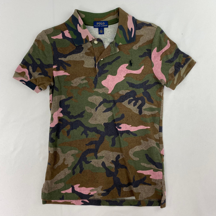 Ralph Lauren Camouflage Camouflage Top 7 yr