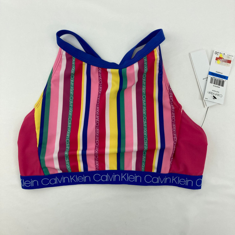 Calvin Klein High Neck Swim Top XL 16 yr