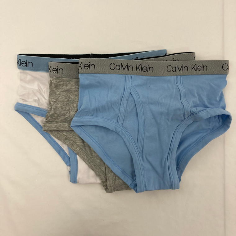 Calvin Klein 3-Pack CK Boys Underwear M 8/10 yr