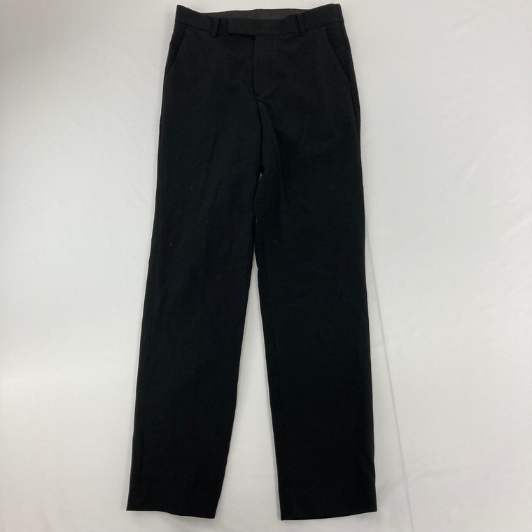 Calvin Klein Solid Black CK Suit Pants 12 Reg