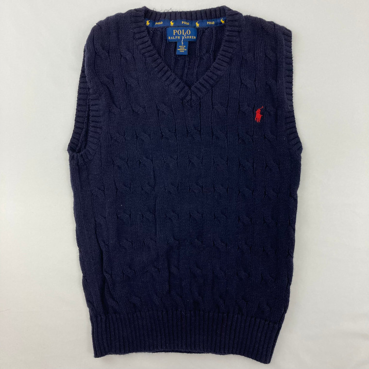 Ralph Lauren Cable Knit Sweater Vest 6 yr