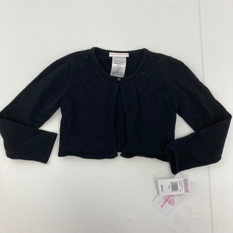 Bonnie Jean Cotton Embellished Sweater 6 yr