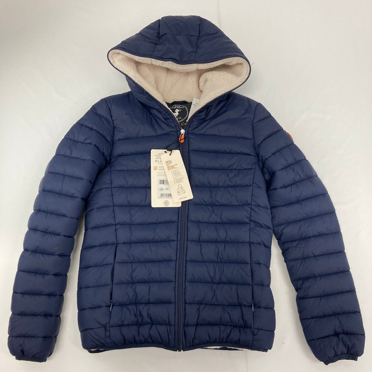 Save The Duck Sherpa Hooded Jacket 16 yr