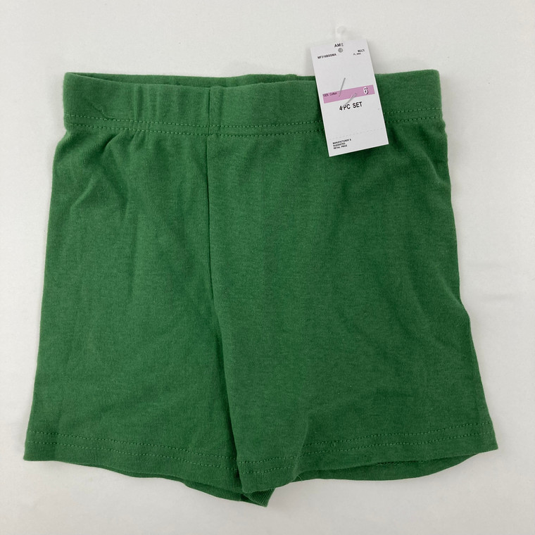 Minecraft Green Pajama Shorts 6 yr