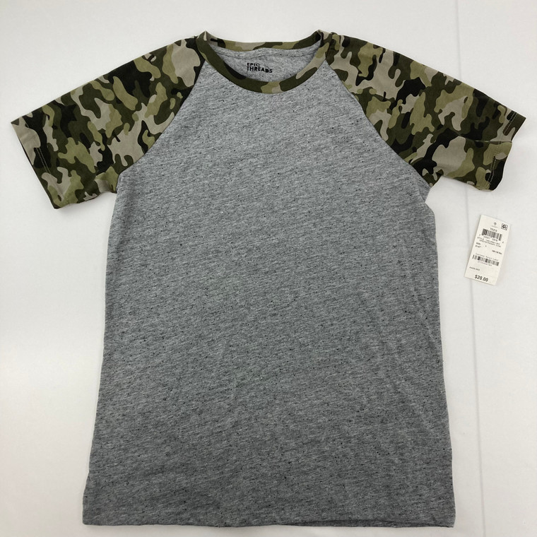 Epic Threads Camo Sleeves Tee Large