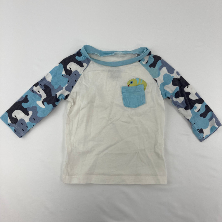 First Impressions Chameleon Camo Top 3-6 mth
