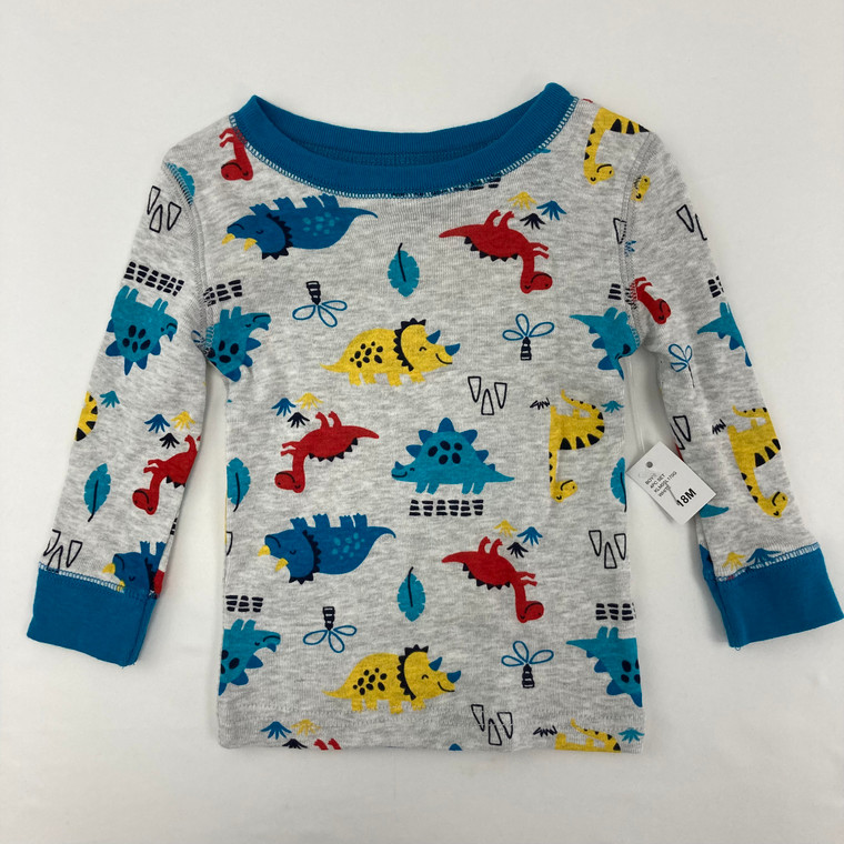 Koala Baby Dino Pajama Top 18 mth