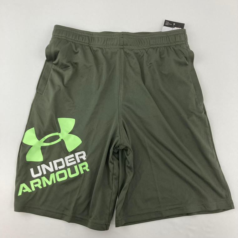 Under Armour Victory Green Shorts YLG