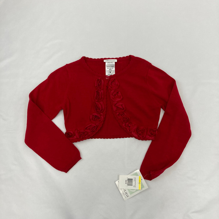 Bonnie Jean Rose Accented Sweater Medium