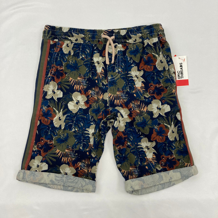 Epic Threads Tropical Tie-up Shorts Small