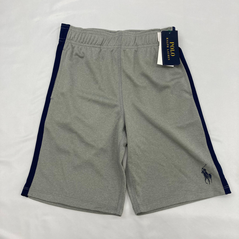 Ralph Lauren Navy Stripe Athletic Shorts 8