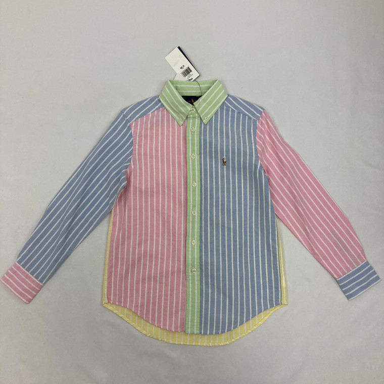 Ralph Lauren Multi Colored Button Down Shirt 8