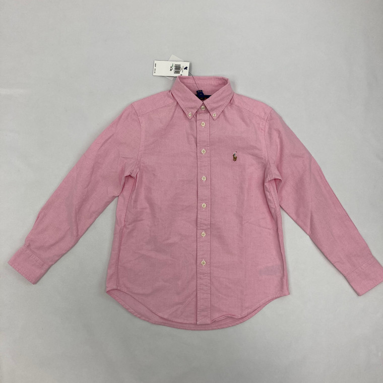 Ralph Lauren Pink Button Down Shirt 8