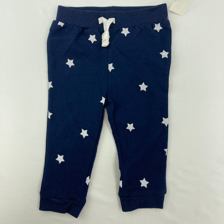 First Impressions Star Power Navy Sweatpants 18 mth