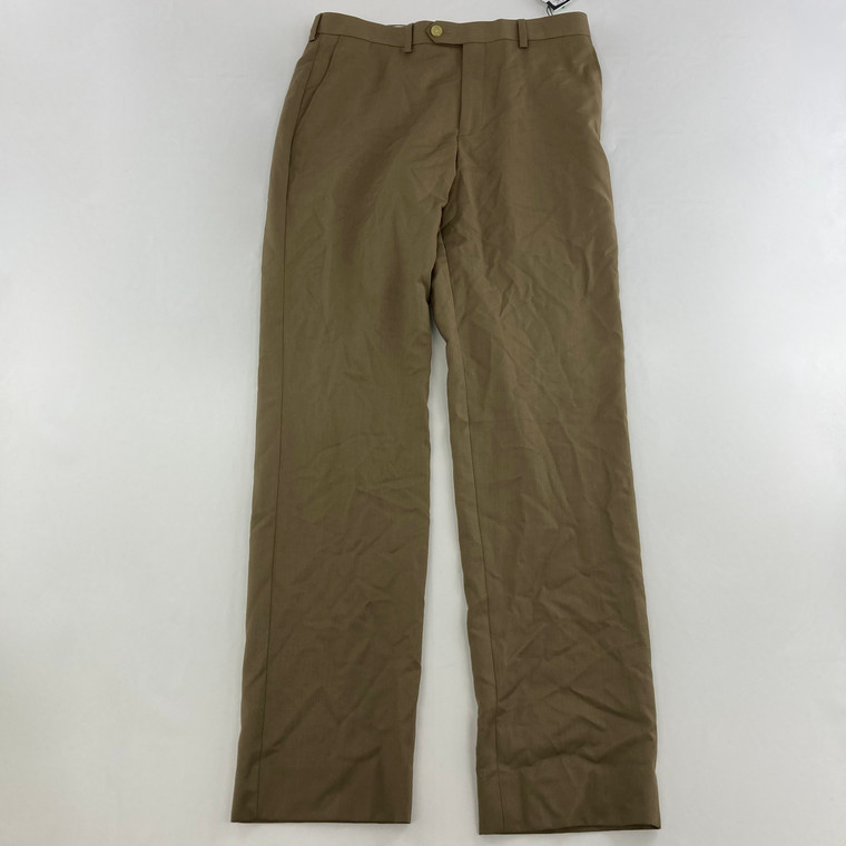 Ralph Lauren Tan Solid Pants 20R