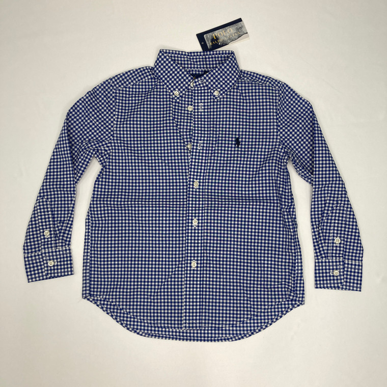 Ralph Lauren Long Sleeve Shirt with Collar 5 Yr