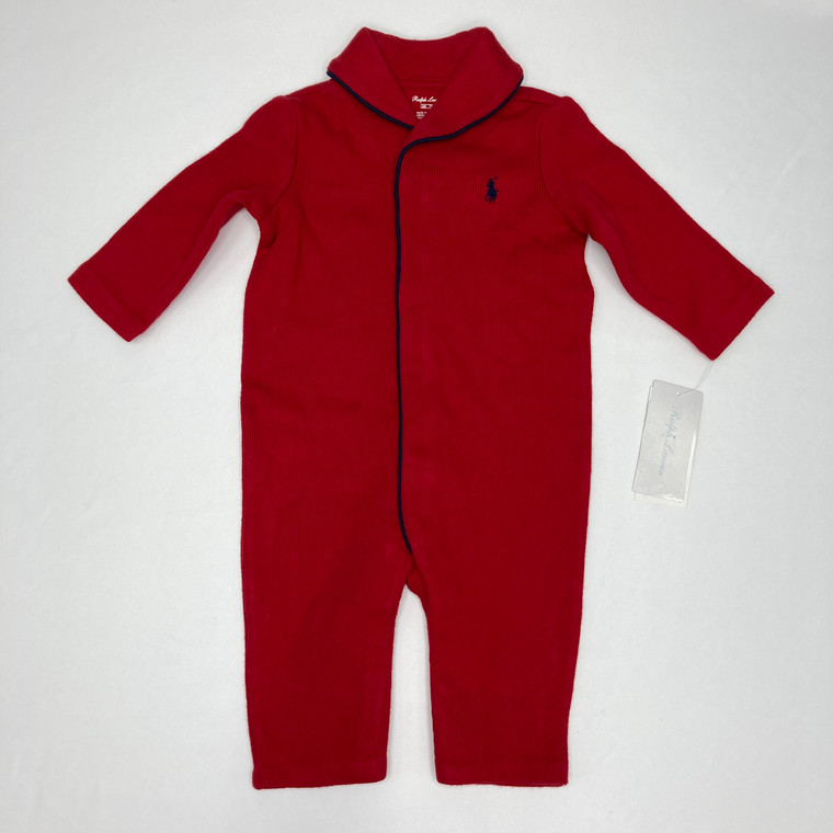 Ralph Lauren Red Polo 1-PC 6 mth