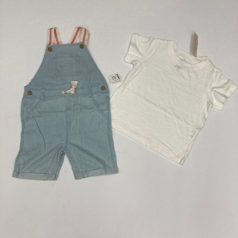 First Impressions 2PC Shortalls 24 mth