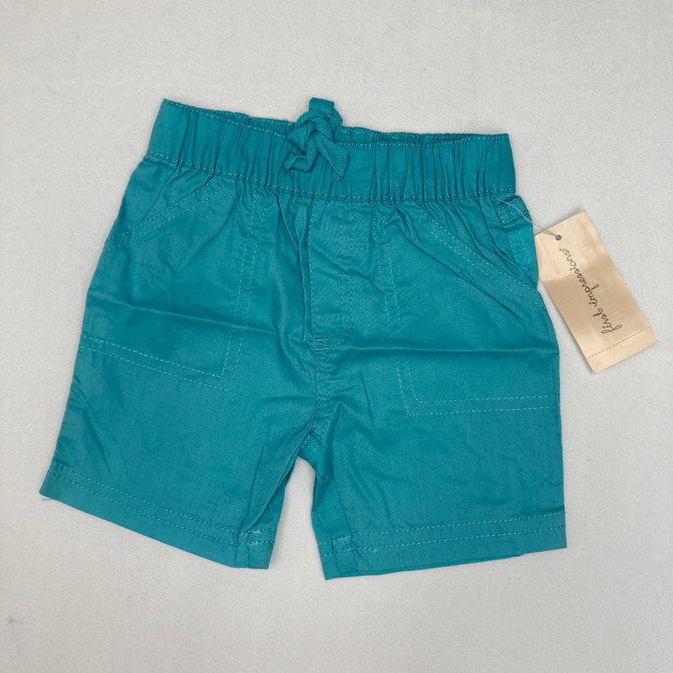 First Impressions Blue Shorts 3-6 mth