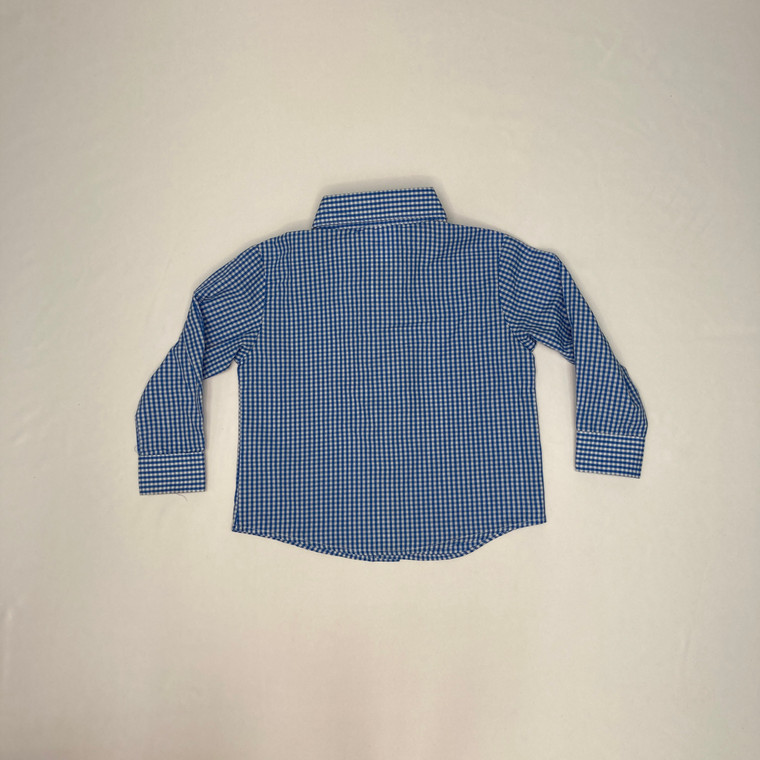 Nautica Blue 2 Piece Dress Shirt And Tie 12 M