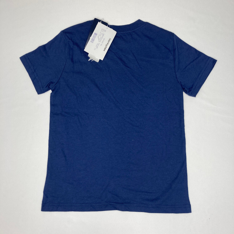 Ralph Lauren Blue Short Sleeve Rainbow Logo