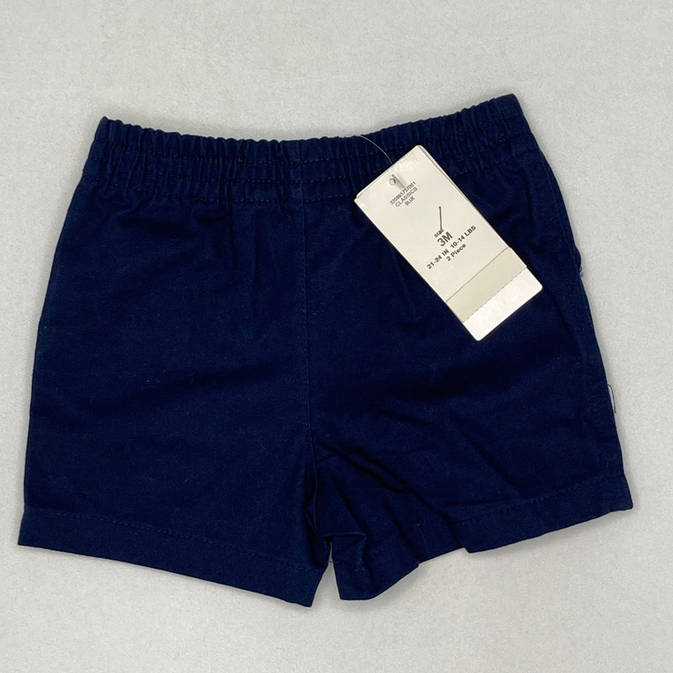 Ralph Lauren Navy Shorts 3 mth