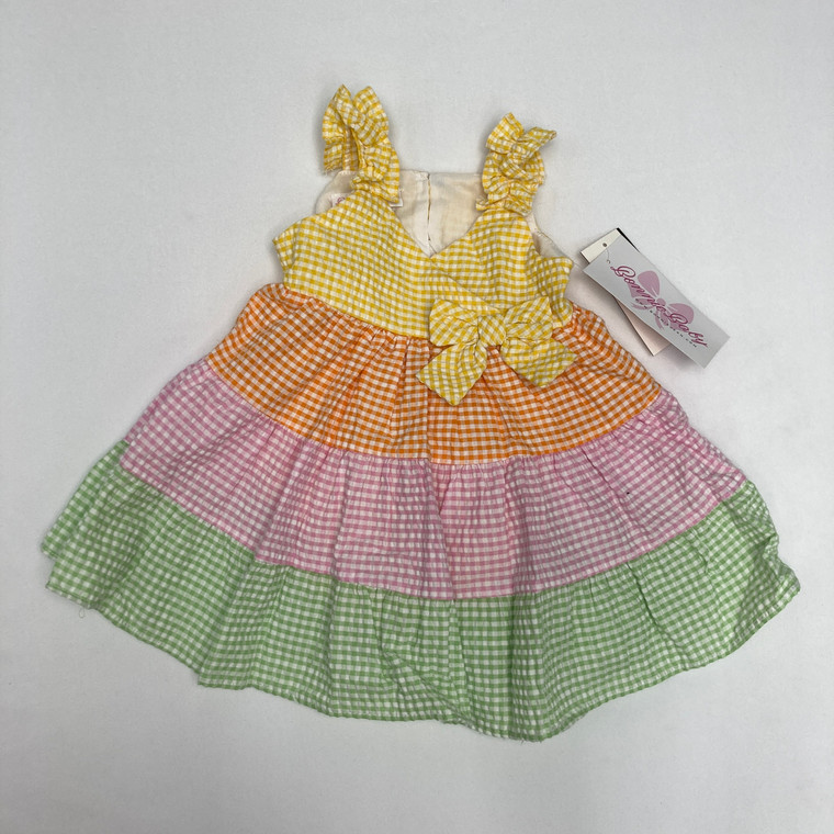 Bonnie Baby 2-pc Sleeveless Tiered Dress 6-9 mth