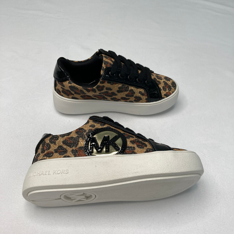 Michael Kors Girls Jord Leopard Shoes 11M