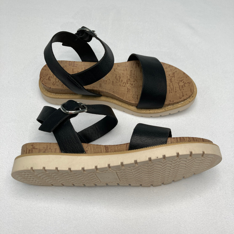 Sun Stone Black Sandals 11M