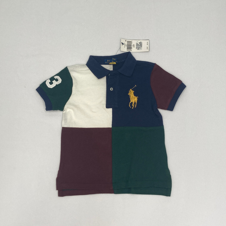 Ralph Lauren Colorblock Polo 2/2T