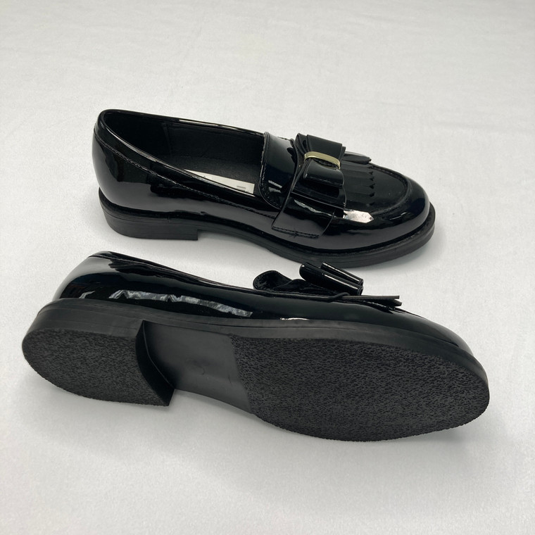 International Concepts Black Loafers Size 1