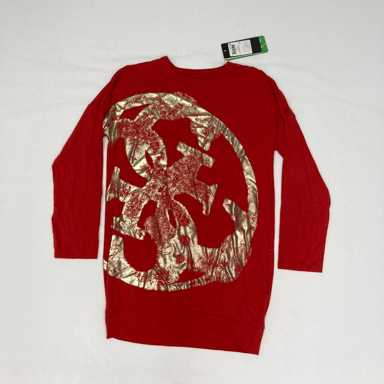 Guess Red Gold Shirt 7