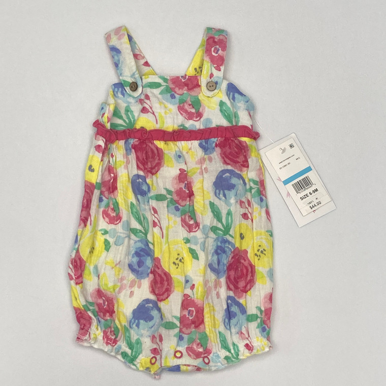 Bonnie Baby Floral Onesie 6-9 mth