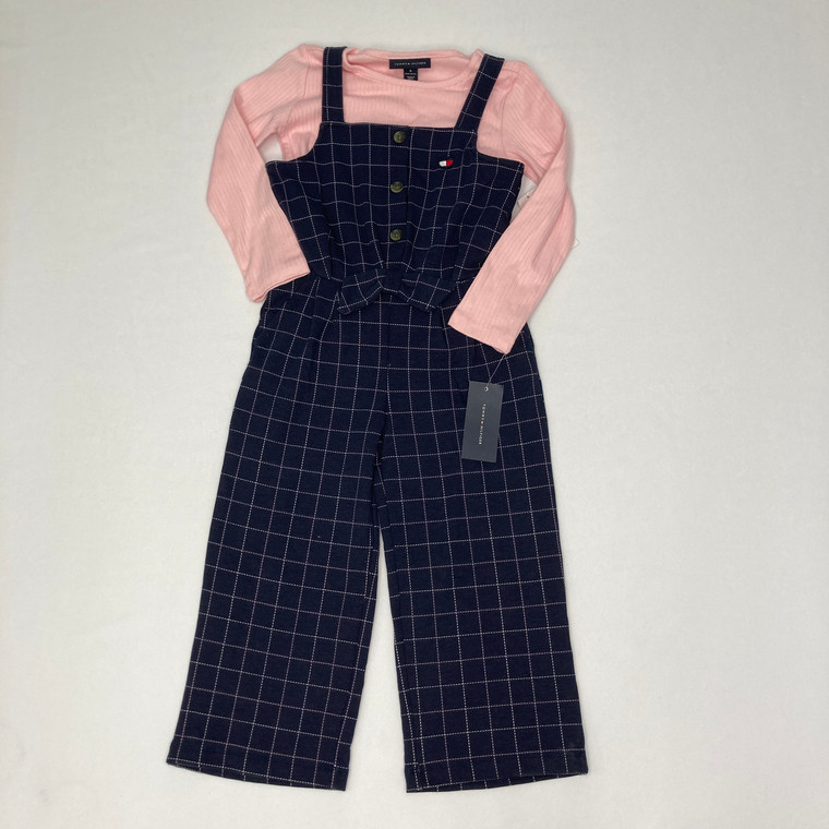 Tommy Hilfiger Overalls and Shirt Set 5T