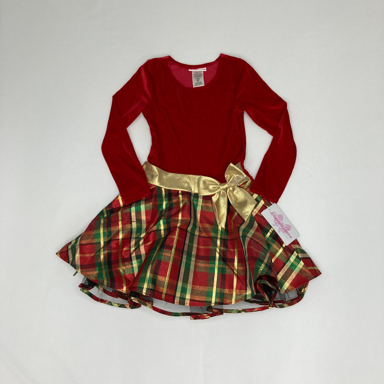 Bonnie Jean Red Dress 8Y