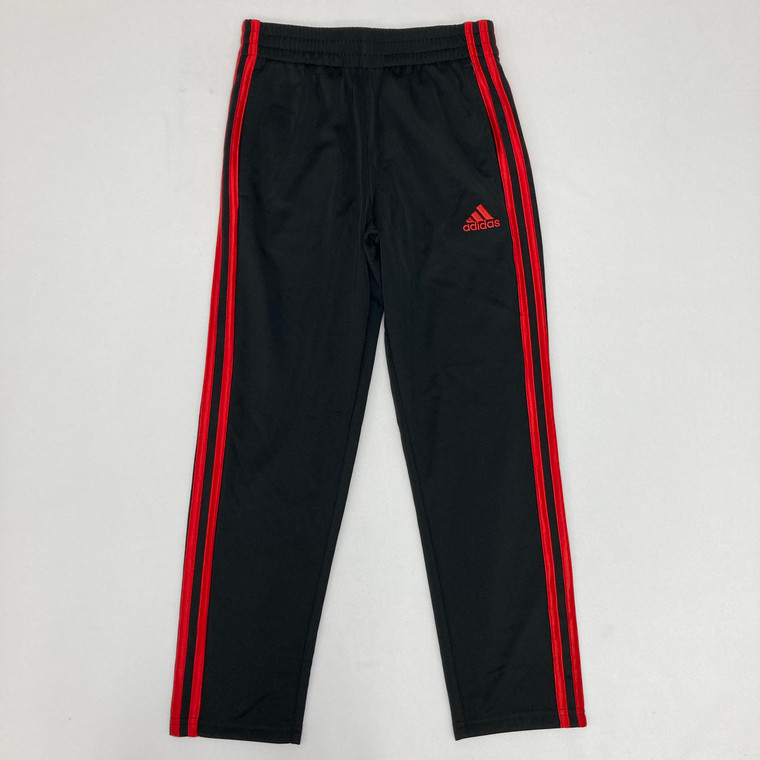 Adidas Big Boys Black/Red Pants S