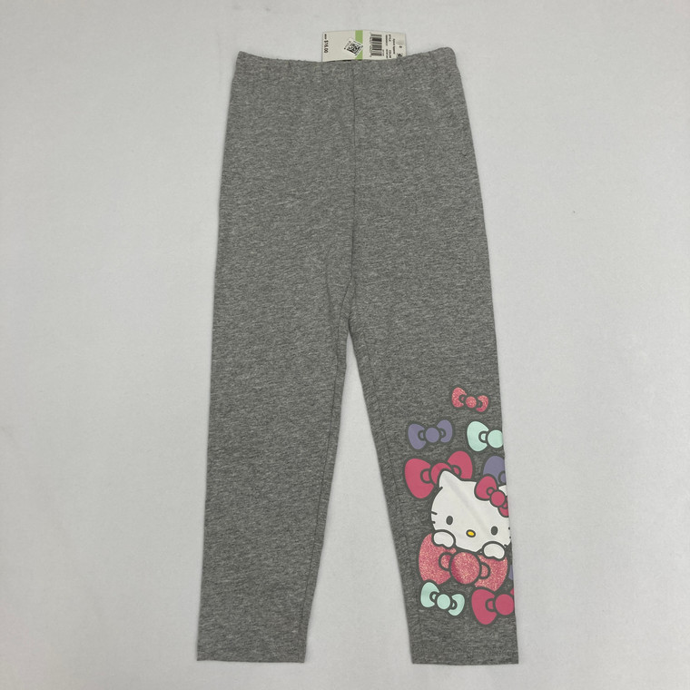 Hello Kitty Heather Gray Leggings 4 YR