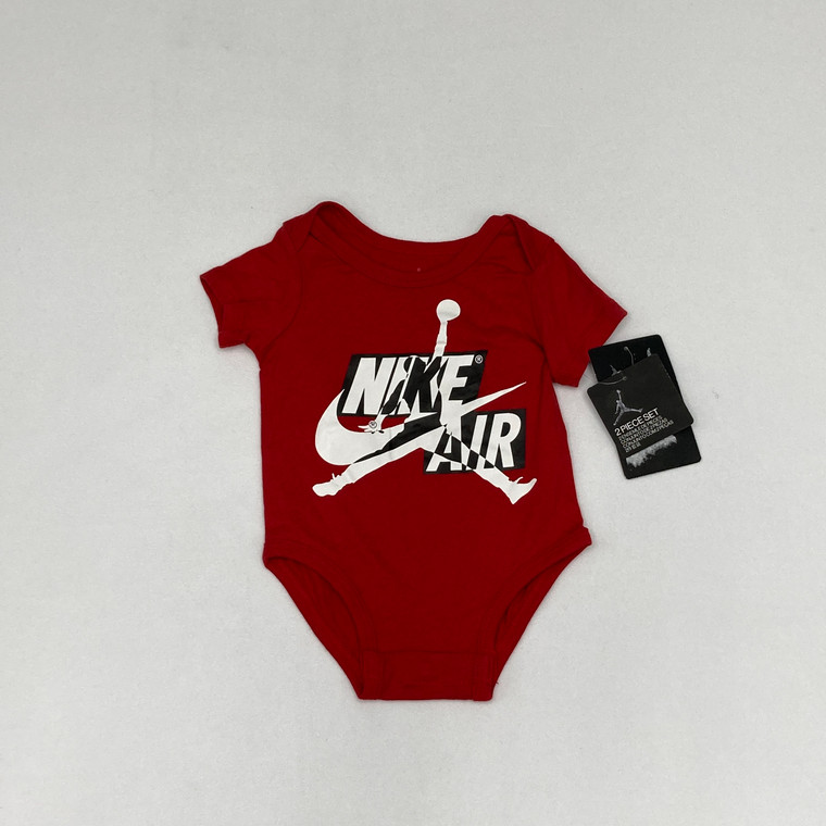 Jordan NA Red Bodysuit 3 mth