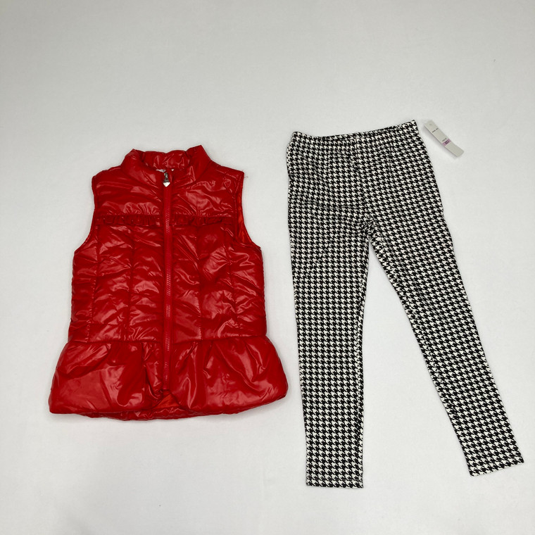 Kids Headquarters 2-pc Vest W/ Leggings 6 Yr