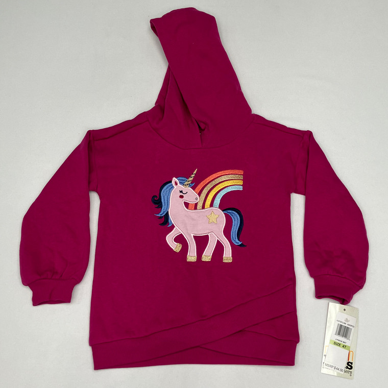 Kids Headquarters Unicorn Hoodie 4T