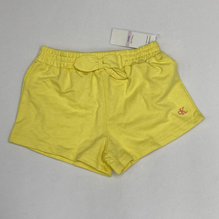 Calvin Klein Jeans Yellow Shorts Size 6